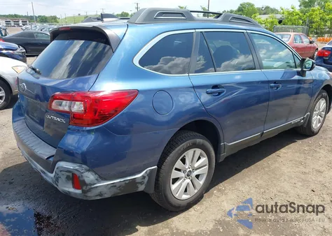2019 Subaru Outback 2.5I Premium из США, поврежденный, VIN 4S4BSAFC1K3310763